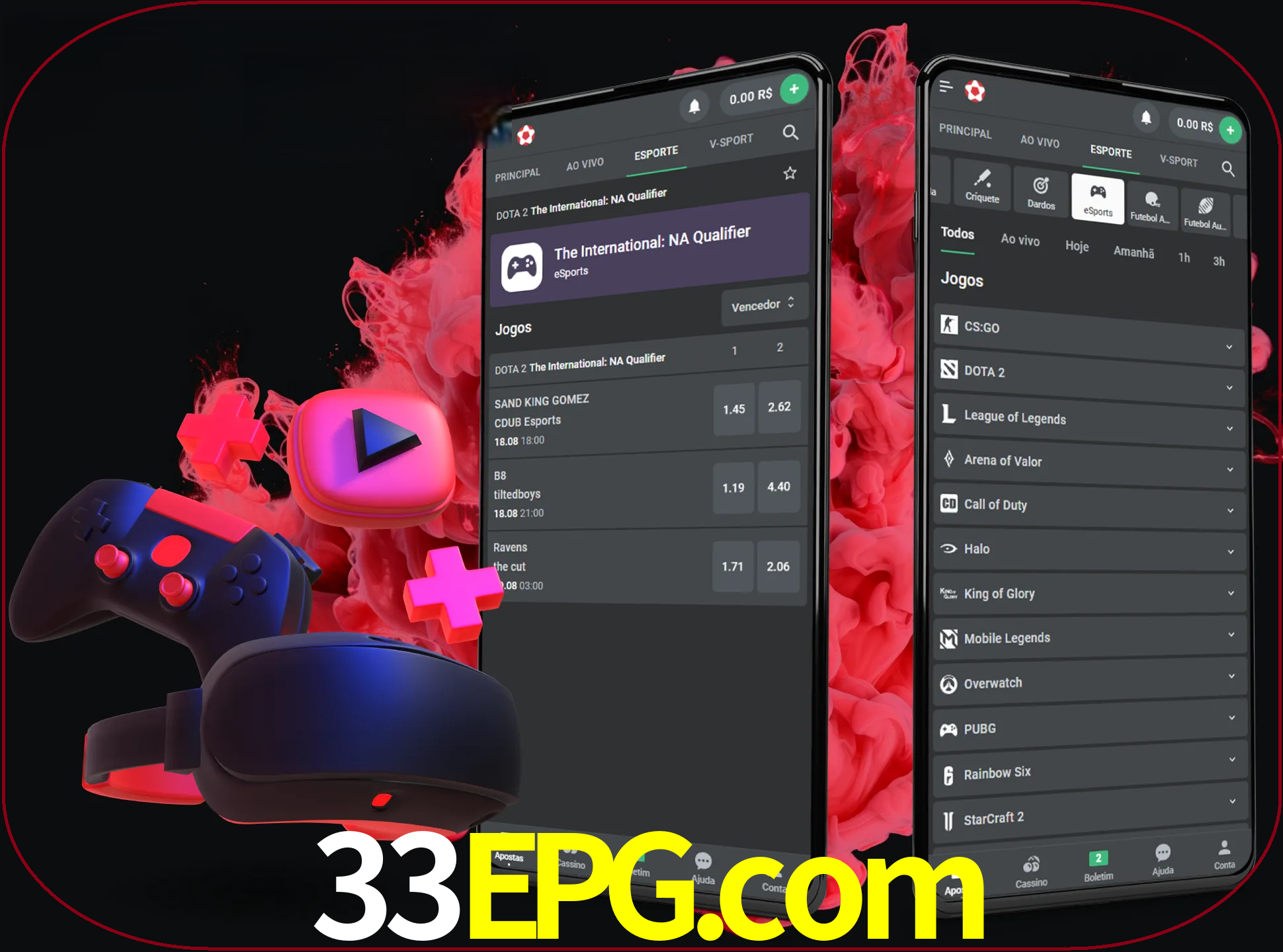 Para ter a aplicação móvel 33epg no seu smartphone, basta descarregar o ficheiro apk e seguir as instruções.
