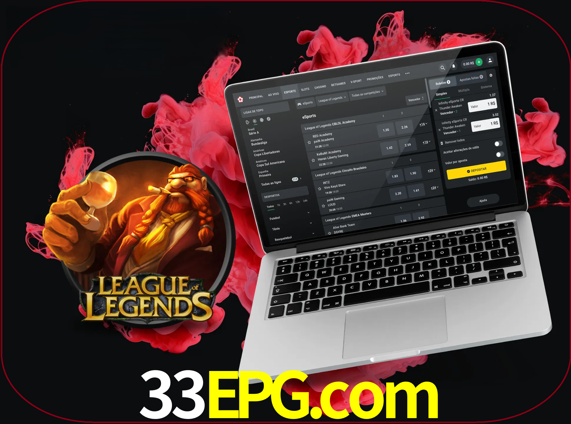 Se é um fã deste jogo, muitos torneios fantásticos que o vão surpreender estão disponíveis no 33epg.